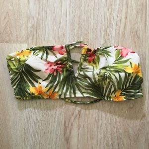 👙 2 for $15 👙 tropical print bandeau bikini